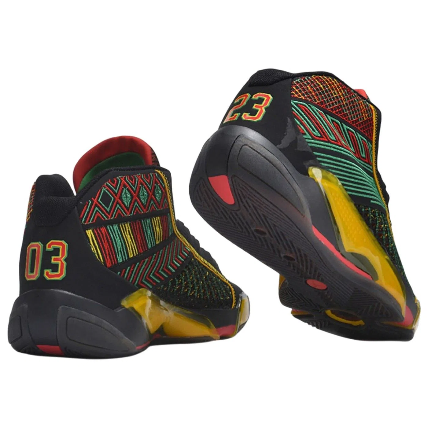 Air Jordan 38 Lightweight Basketball Sneakers - Multicolor