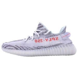 Boost 350 V2 Low Top Lifestyle Running Sneakers - Blue/Tint/Grey