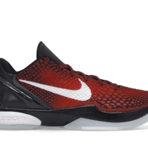 Kobe 6 Protro Challenge Red All-Star - Limited Edition Basketball Sneakers - Red / Black / White