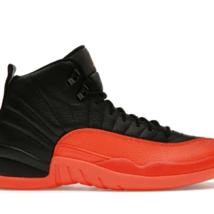 Jordan 12 Retro WNBA All-Star Brilliant Orange Women's Sneakers - White / Brilliant Orange / Metallic Silver