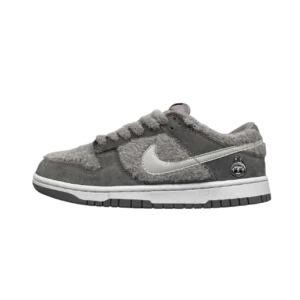 True Label Dunk Low Casual Skate Shoe – Classic Low-Top Lifestyle Sneaker - Cool Grey