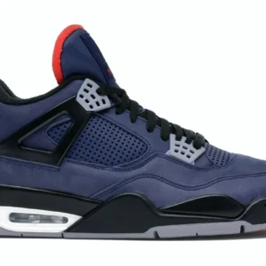Jordan 4 Retro Winterized Loyal Blue - Durable Winter Basketball Sneakers - Royal Blue / Black / White