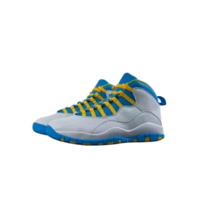 Air Jordan 1 Low UN “White/Blue/Yellow” Sneaker | HQ6998-146 - Blue / White