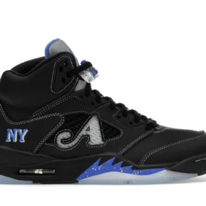 Awake NY x Air Jordan 5 Retro - Premium Collaborative Heritage High-Top Model - Black