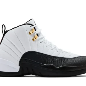 Air Jordan 12 Retro “White/Black/Gold” Sneaker | CT8013-117 - White/Black