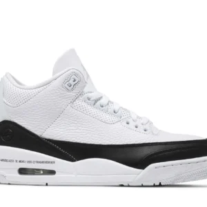 Jordan 3 Retro Fragment White Black - Exclusive Retro Basketball Sneakers - White/Black