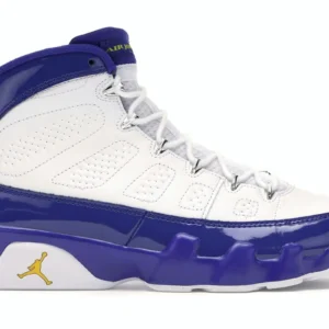 Jordan 9 Retro Kobe Bryant PE - Exclusive Player Edition Sneakers - White / Purple / Black