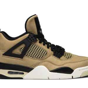 Jordan 4 Retro Fossil – Women’s Edition | Stylish Retro Basketball Sneakers - Mushroom