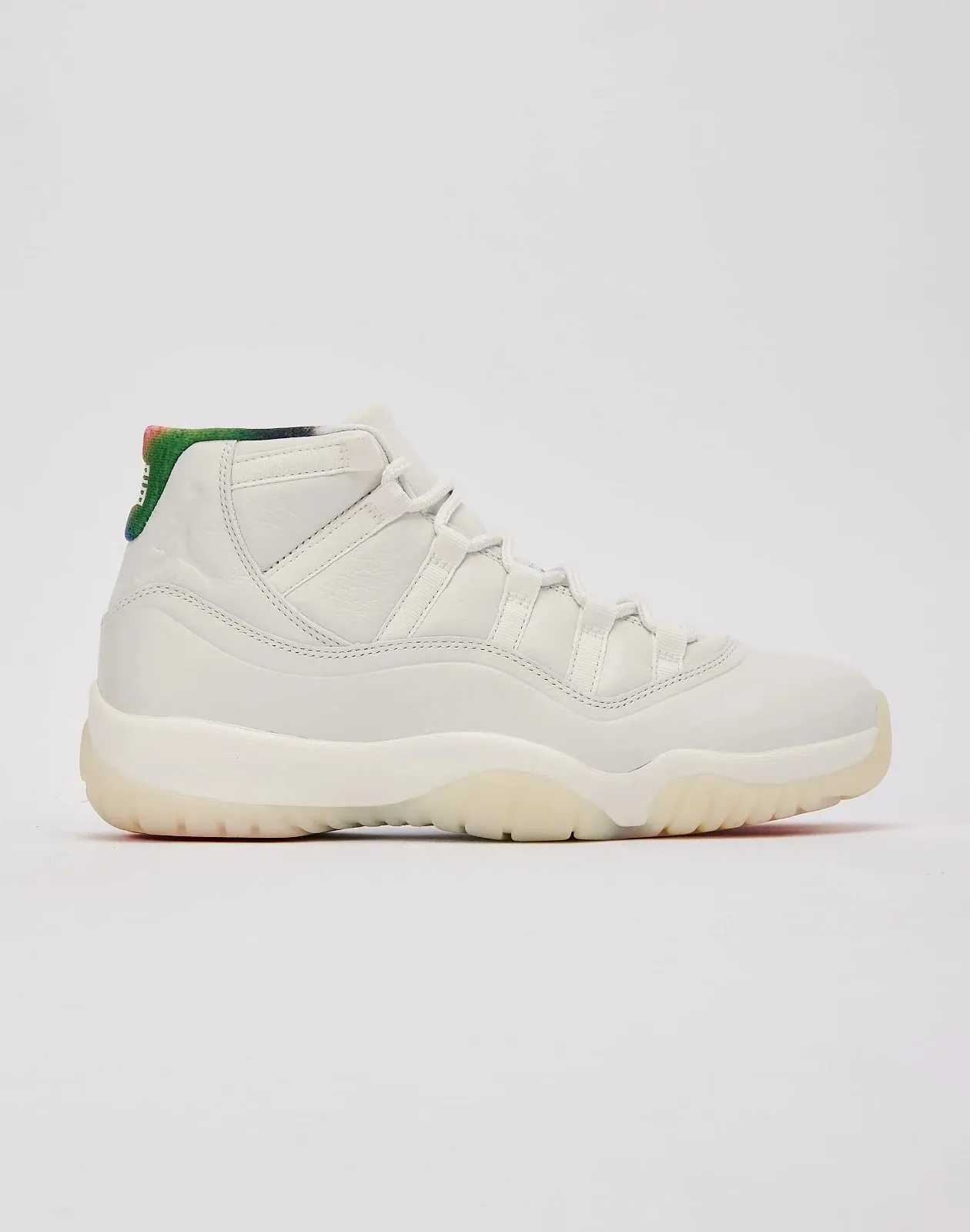 Air Jordan 11 Retro "Sport Royal" - Premium High-Cut Heritage Lifestyle Model - Sail/Off White