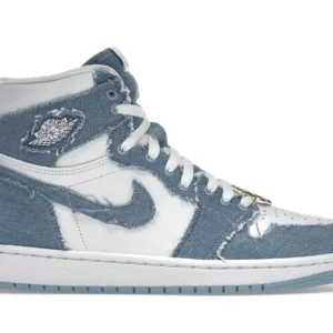 Jordan 1 Retro High OG Denim – Women’s Edition | Stylish High Top Sneakers - Baby Blue