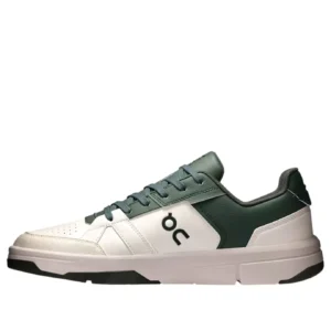 THE ROGER Clubhouse 3 Low-Top Sneaker – Lightweight Performance Casual Shoe - White/Olive