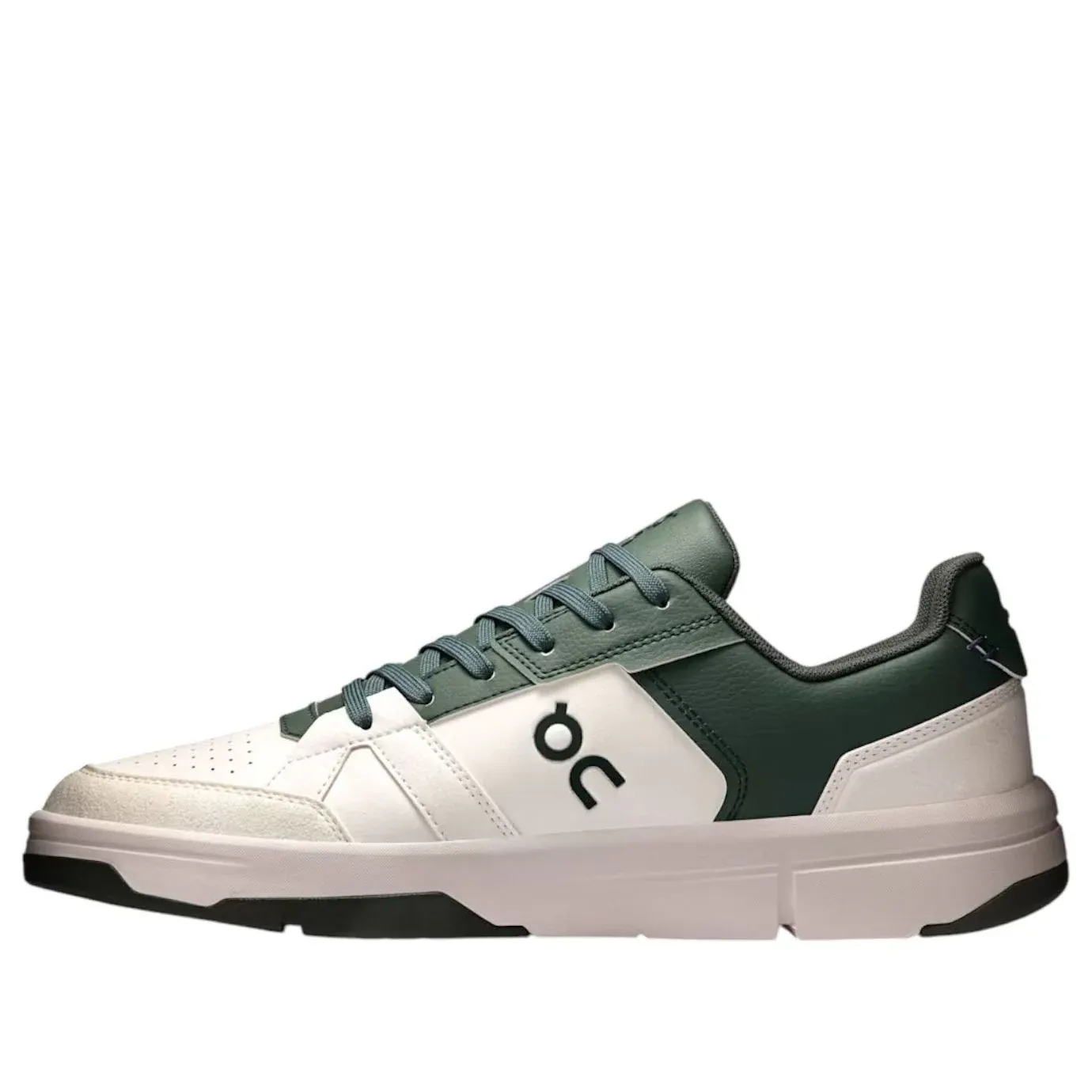 THE ROGER Clubhouse 3 Low-Top Sneaker – Lightweight Performance Casual Shoe - White/Olive