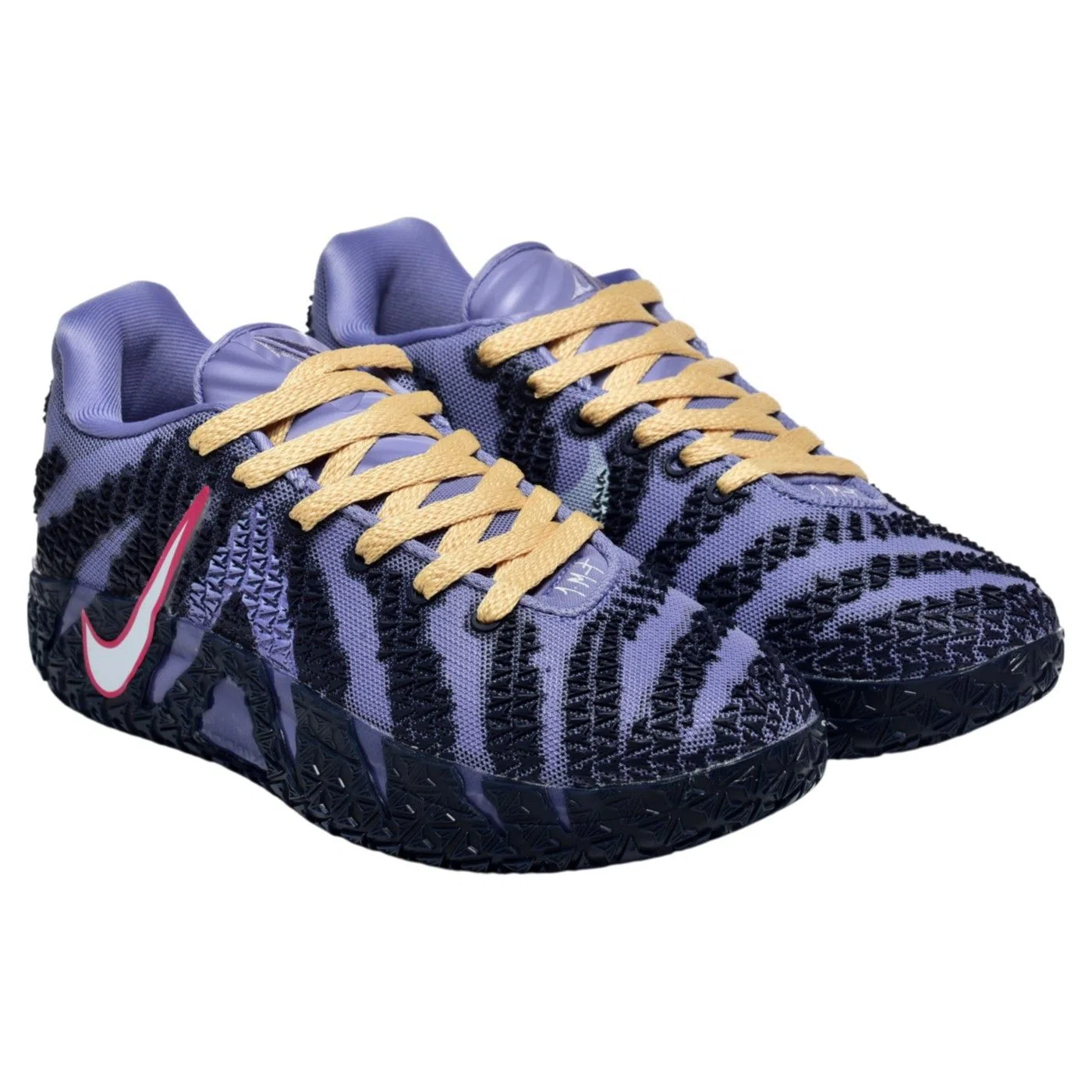 Ja 3 Lightweight Basketball Sneakers - Purple Dynasty / Volt Tint / Soft Yellow