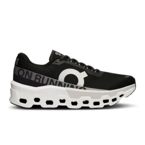 Cloudmonster Running Shoe - Max Cushion High-Energy Daily Training Model - Black/Frost