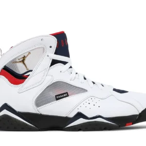 Jordan 7 Retro BCFC 'Paris Saint-Germain PSG' - Exclusive Football Collaboration Sneakers - White / University Red / Black