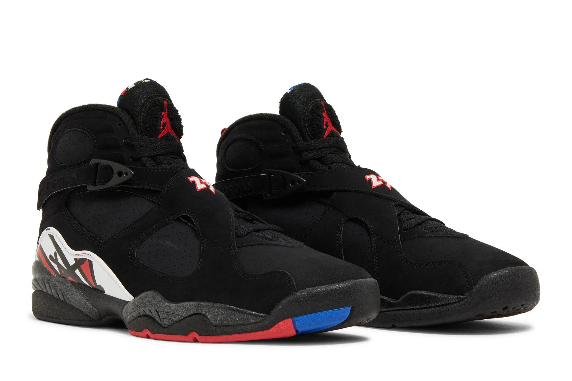 Air Jordan 8 Retro 'Playoffs' – Men's Sneakers - Black / True Red / White