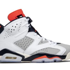 Jordan 6 Retro Tinker - Iconic Retro Basketball Sneakers - White/Black