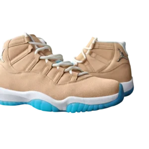 Air Jordan 11 Retro "H-Town" - Premium Heritage High-Cut Special Edition Model - Canvas/Metallic Silver