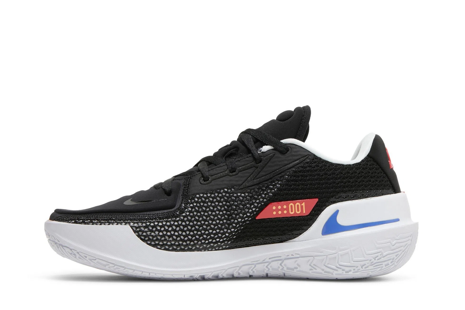 Air Zoom G.T. Cut 'Black Fusion Red' Basketball Shoes - Black / Fusion Red
