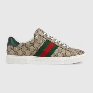Men's Ace sneaker with Web - Beige / Ebony