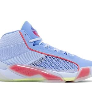 Air Jordan 38 Lightweight Basketball Sneakers - Light Marine / Astronomy Blue / Royal Pulse