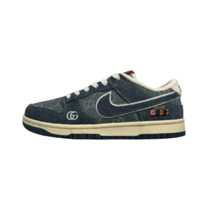 Dunk Low Denim Low-Top Sneakers – Casual Street Style Everyday Comfort - Dark Navy
