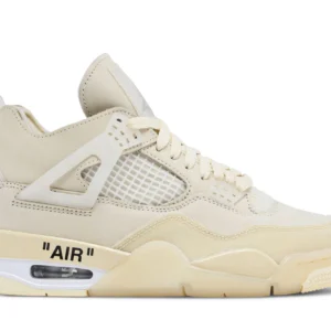 Jordan 4 Retro ' Sail' – Women’s Edition | Elegant Retro Sneakers - Sail / Black / Muslin / Gum