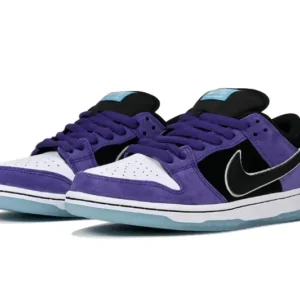 SB Dunk Low Collaboration – Low Cut Street Style Casual Sneakers - Purple/Black