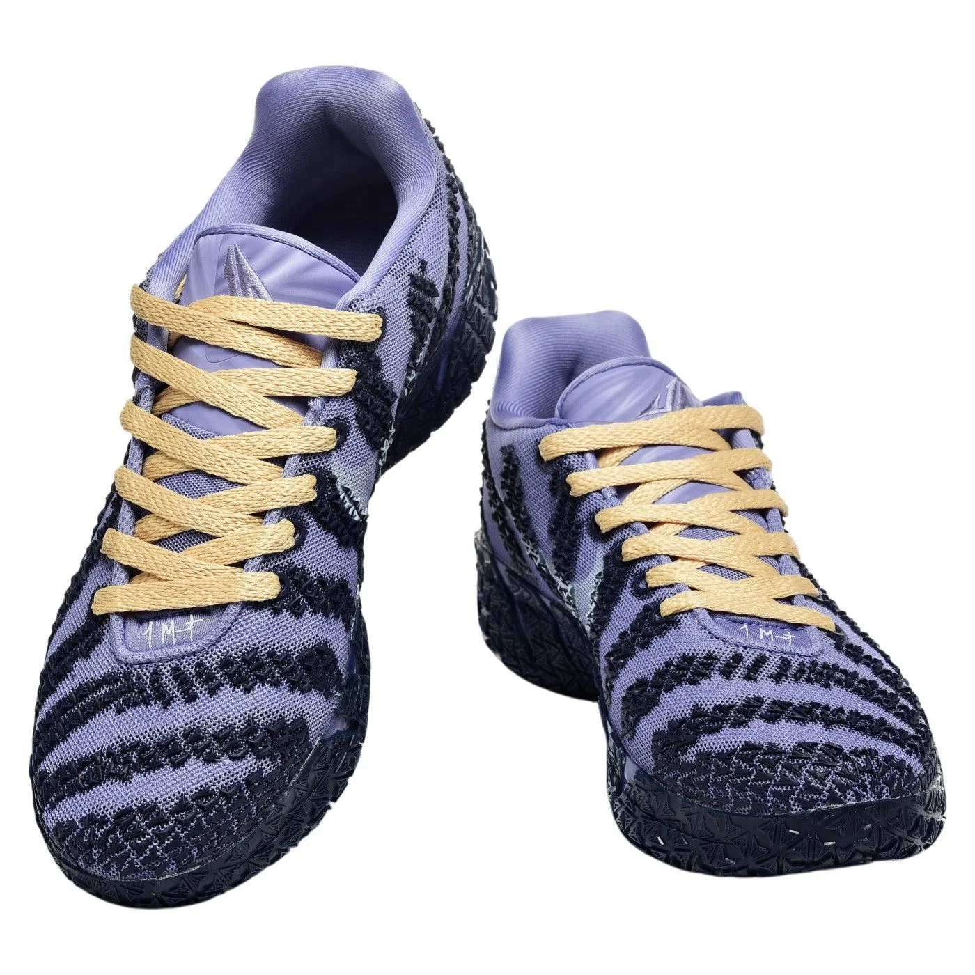 Ja 3 Lightweight Basketball Sneakers - Purple Dynasty / Volt Tint / Soft Yellow