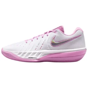 Air Zoom G.T. Cut Academy 2 Lightweight Basketball Sneakers - White / Purple Dynasty / Light Magenta
