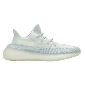 Boost 350 V2 Low Top Lifestyle Running Sneakers - White/Light Blue