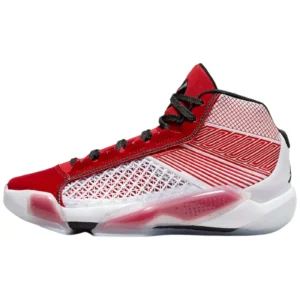 Air Jordan 38 Lightweight Basketball Sneakers - White / University / Red-Black