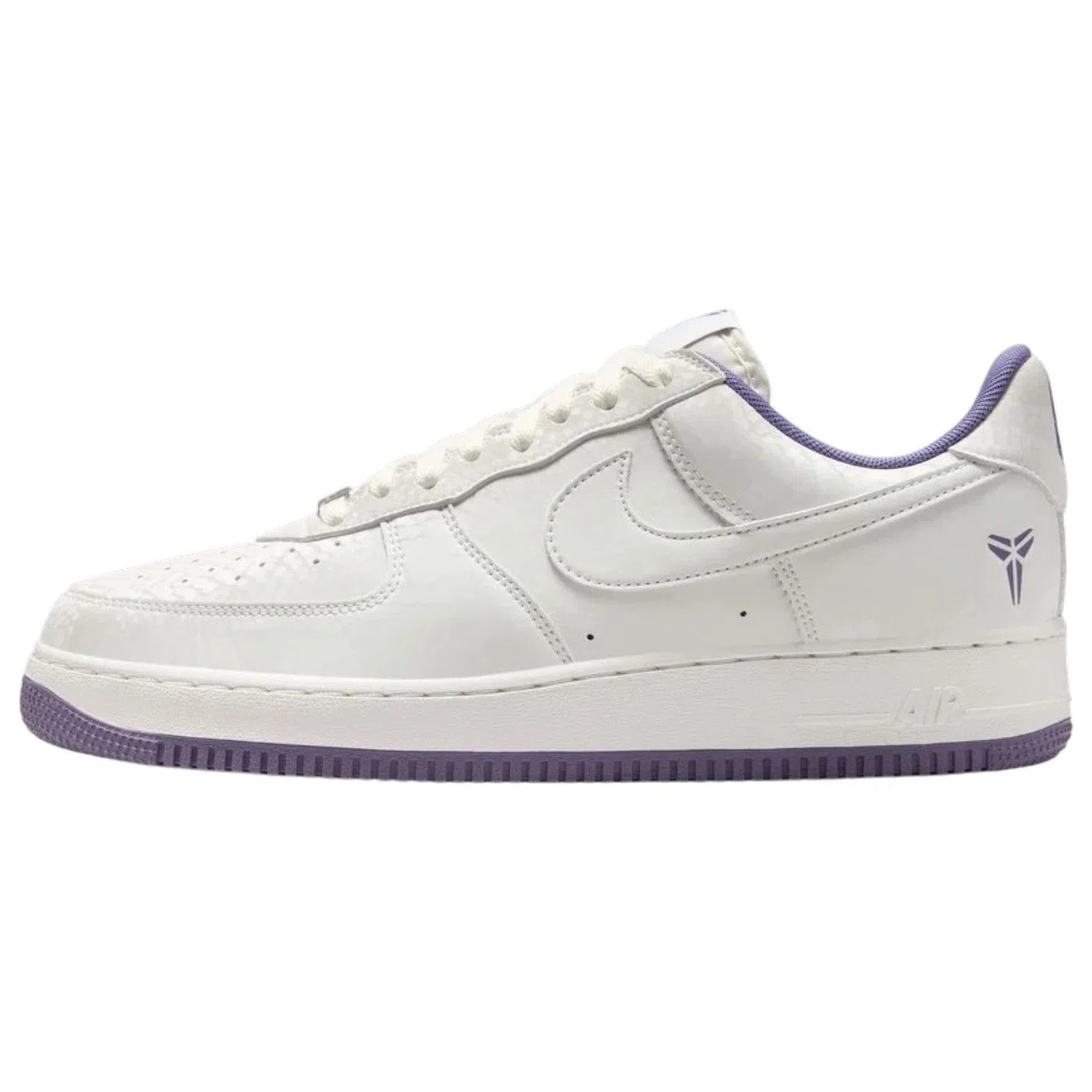 Kobe Air Force 1 Steam Low Top Lifestyle Sneakers - Summit White/Daybreak
