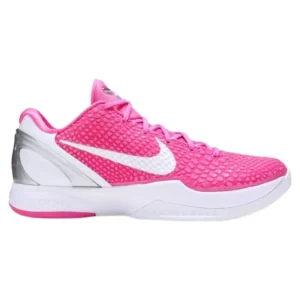 Zoom Kobe 6 Protro Low Top Basketball Sneakers - Think Pink