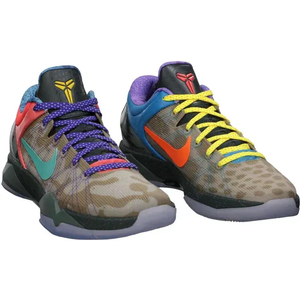 Zoom Kobe 7 System "What The Kobe" – Elite Performance Basketball Shoe - Bamboo/Tropical Twist-Hasta-Seaweed