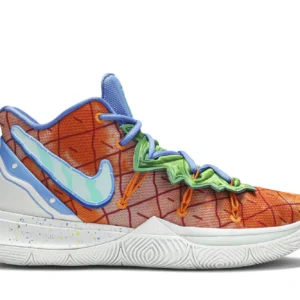 Kyrie 5 Spongebob Pineapple House - Limited Edition Basketball Sneakers - Orange / Green