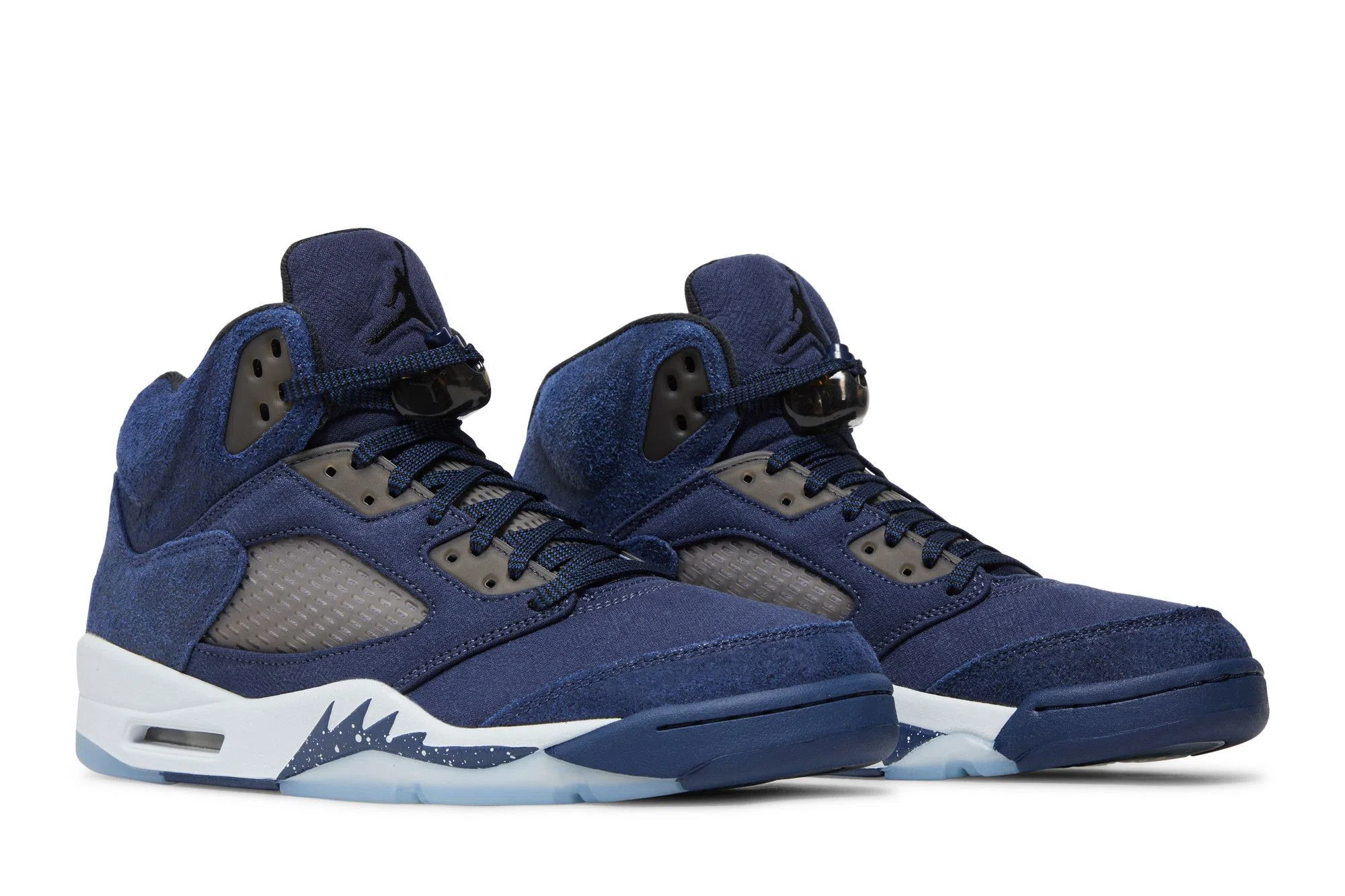 Air Jordan 5 Retro SE "Georgetown" – Men's Sneakers - Midnight Navy / Black / Football Grey