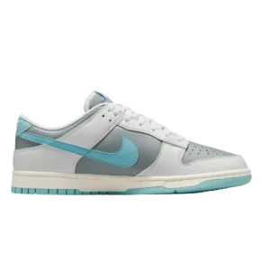 Dunk Low Retro – Classic Low Cut Street Style Sneakers - Light Grey/Sail