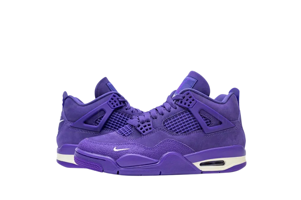 Nigel Sylvester x Air Jordan 4 Retro OG SP - Premium Collaborative Heritage Model - Brick Purple