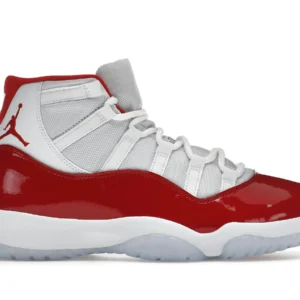 Jordan 11 Retro Cherry - Classic High Top Basketball Sneakers - Red / Black / White