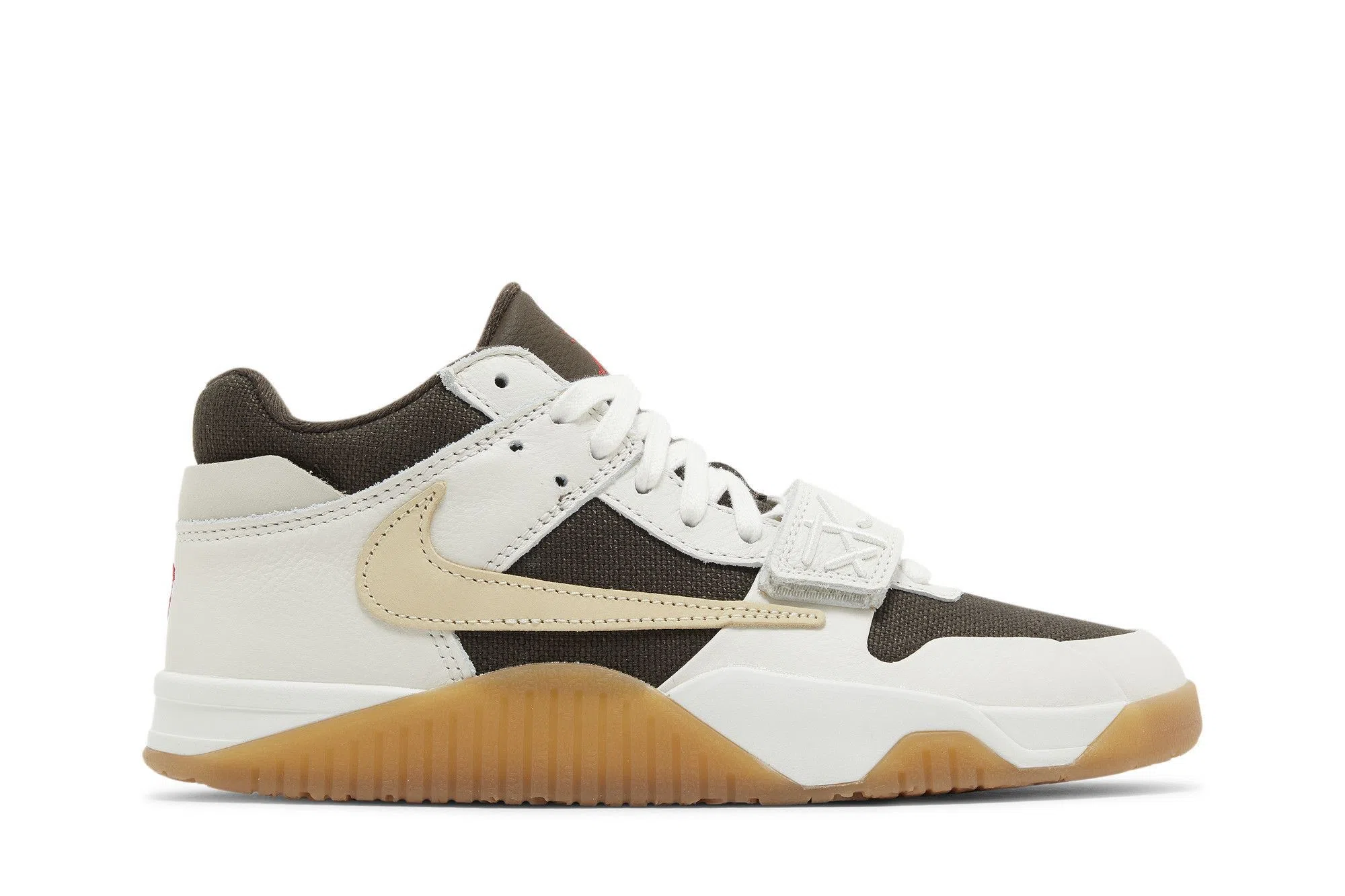 Travis Scott x Jordan Jumpman Jack TR 'Sail' – Men's Sneakers - Sail / Black / Muslin / Gum