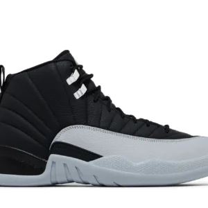Air Jordan 12 Retro Mid Top Basketball Sneakers - Black