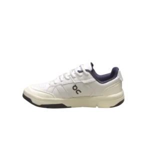 THE ROGER Clubhouse 3 Low-Top Sneaker – Lightweight Performance Casual Shoe - White/Purple