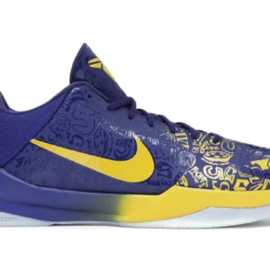 Kobe 5 Protro 5 Rings - Limited Edition Basketball Sneakers - Purple / Gold