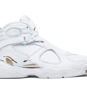 Jordan 8 Retro OVO White - Exclusive Limited Edition Sneakers - White