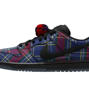 Nardwaur x SB Dunk Low Pro – Exclusive Limited Skate Sneaker - Tartan