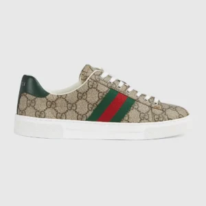 Women's Ace sneaker with Web - Beige / Ebony