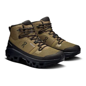 Cloudrock Mid WP - Lightweight Waterproof High-Top Hiking Shoes - Olive