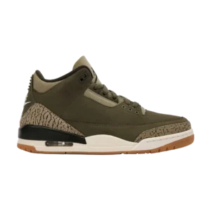 Air Jordan 3 Retro "Medium Olive" - Premium Heritage Mid-Top Lifestyle Model - Medium Olive