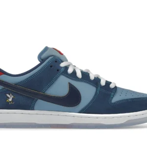 SB Dunk Low Pro Why So Sad? - Limited Edition Skate Sneakers - Royal Blue / Black / White